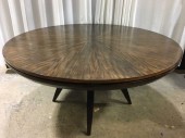 Mid Century Modern, MIDCENTURY MODERN, ROUND TABLE, DINING TABLE, WOODEN TABLE