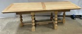 Carved Wooden Legs, Maple Dining Table Mid Century Modern MIDCENTURY MODERN